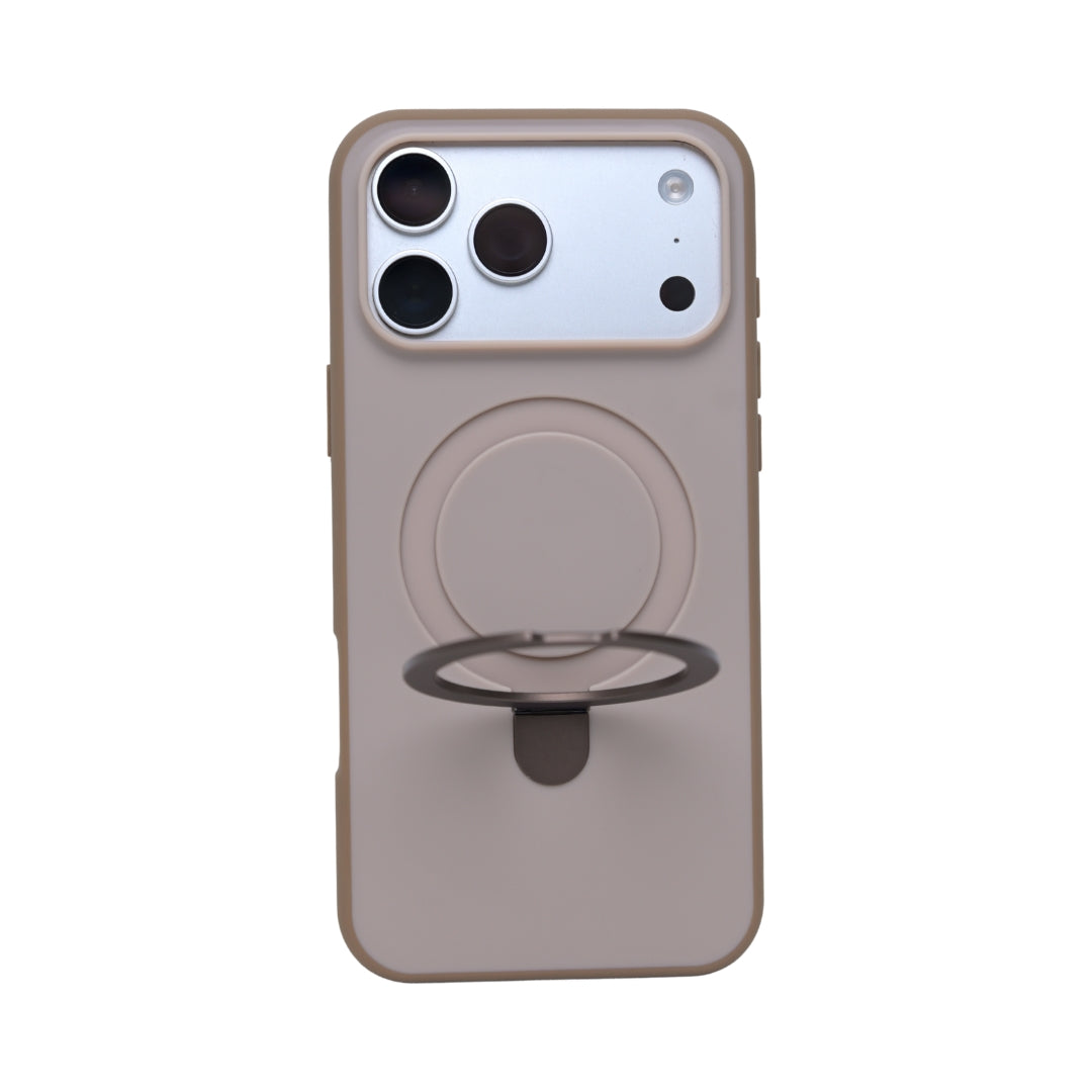 Soporte 360° Matte Unicolor Café
