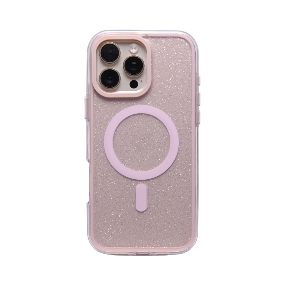 Case 360 Glitter Rosa