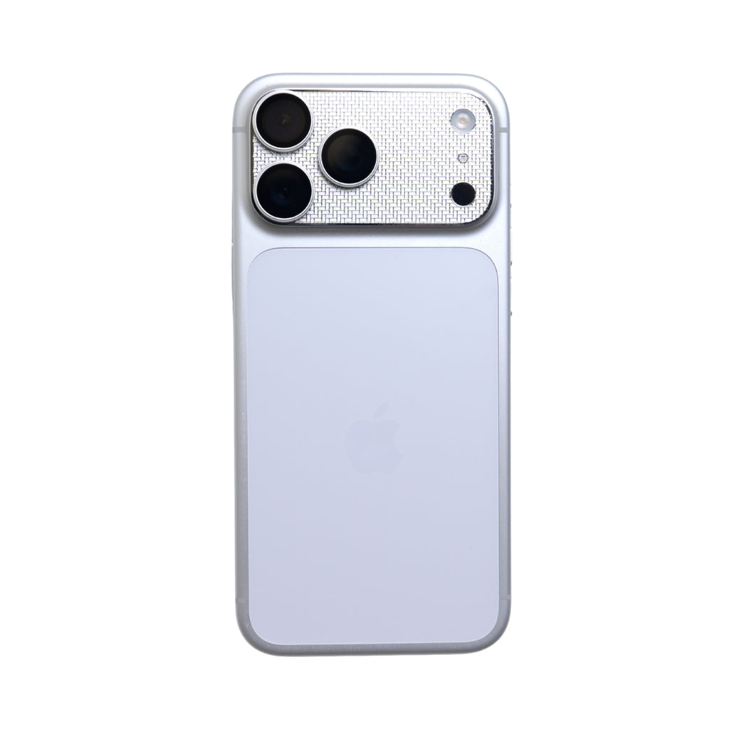 Protector 2 en 1 para Cámara iPhone 17 Pro Max Gris