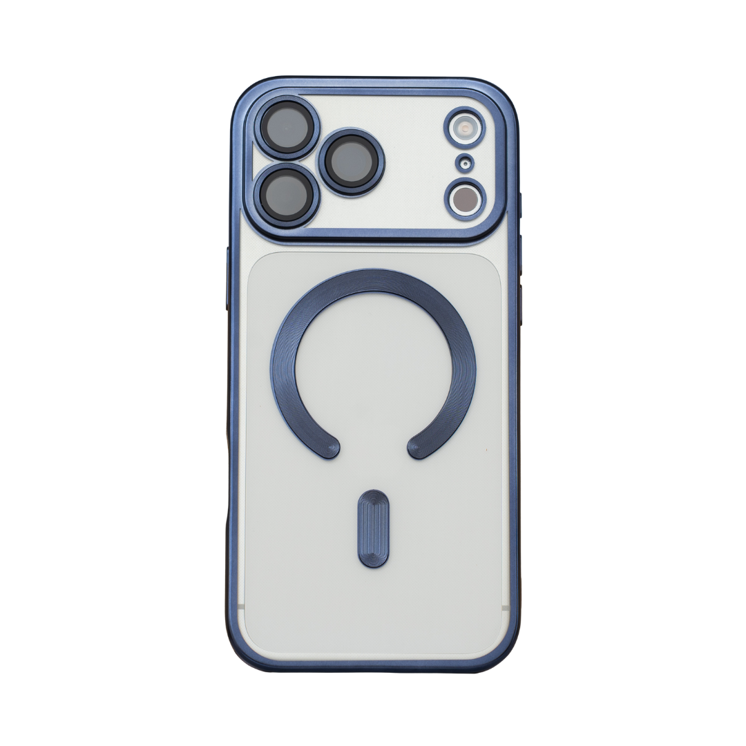 Electroplated MagSafe Matte Azul