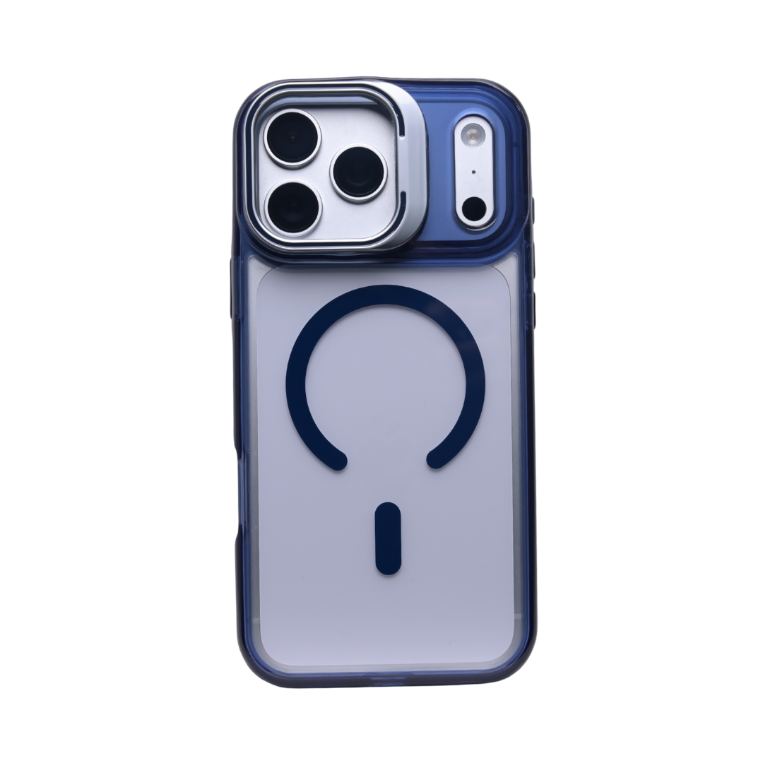 Case Window Translucent Azul Oscuro