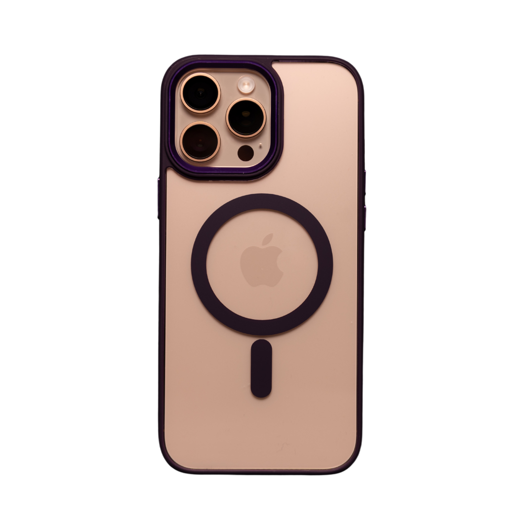 Metal Case MagSafe Morado