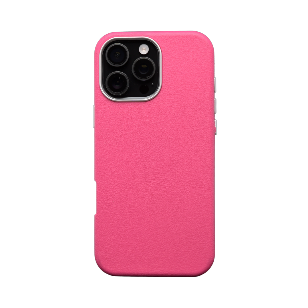 Cuero Case - Fucsia